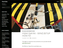 Tablet Screenshot of peteroake.com